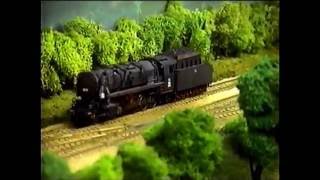 56528 ve 56129 cift-makine halinde bir kömür treni ile Ceviztepe mevkii'nden geçerken