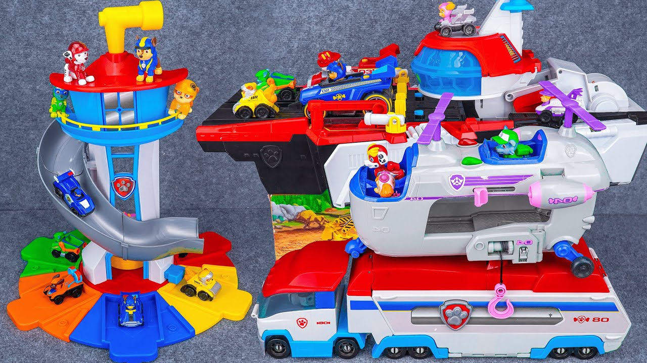 Paw Patrol toys unboxing ASMR | Paw Patrol Ultimate Adventure Bay Tower | Cat Pack | Rescue Wheels