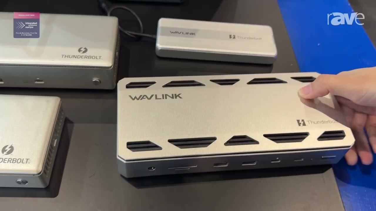 ISE 2026: Wavlink Intros Thunderbolt 5 Docking Station