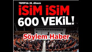 Tbmmde Yeni Dönem Milletvekilleri Belli Oldu İl, İl Vekil Tablosu