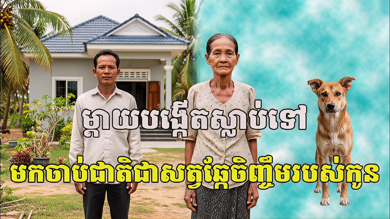 ស្លុតចិត្ត!ម្តាយបង្កើតស្លាប់ទៅមកចាប់ជាតិជាសត្វឆ្កែចិញ្ចឹមរបស់កូនបង