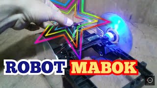 Tutorial Membuat Robot Mabok Dari Dvd vcd bekas