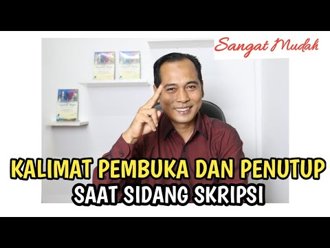 Video: Proyek Penelitian. Kata Penutup