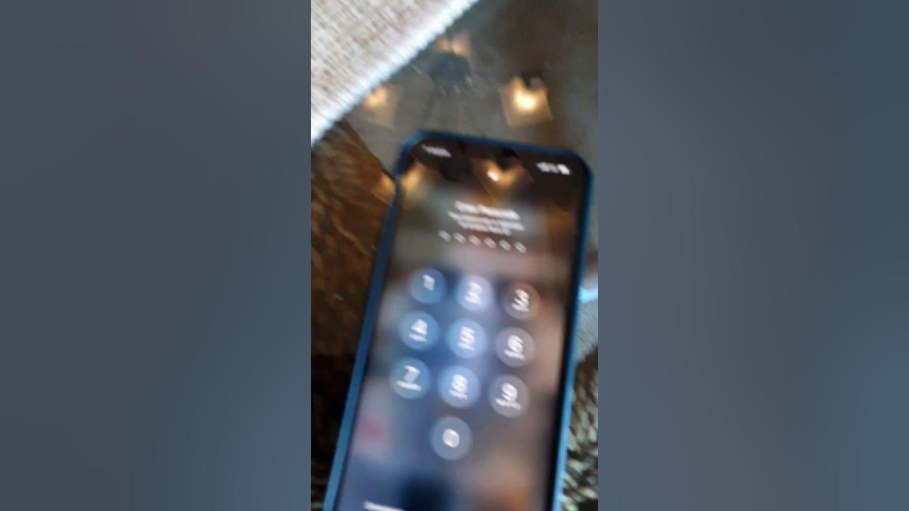 Passcode is required to enable face id YouTube