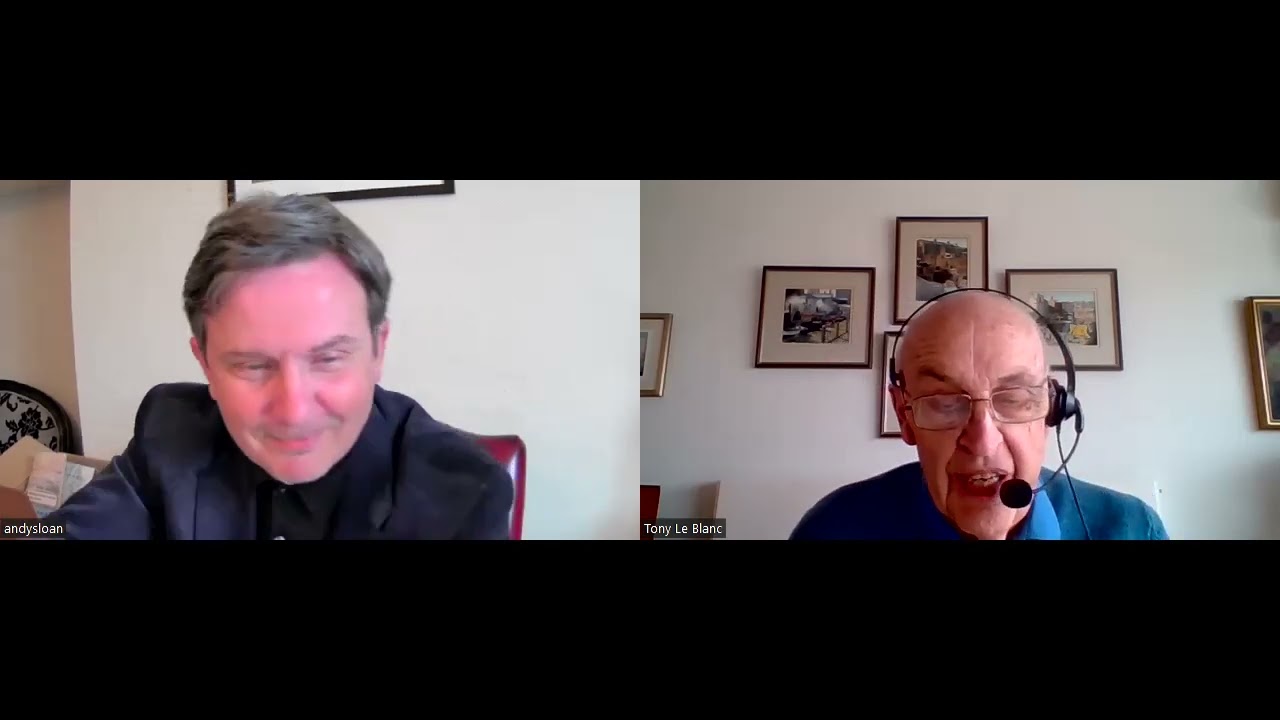 Tony@12 with Andy Sloan