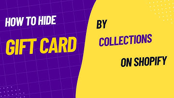 How to Hide Gift Card at Checkout on Shopify | PayRules | KlinKode