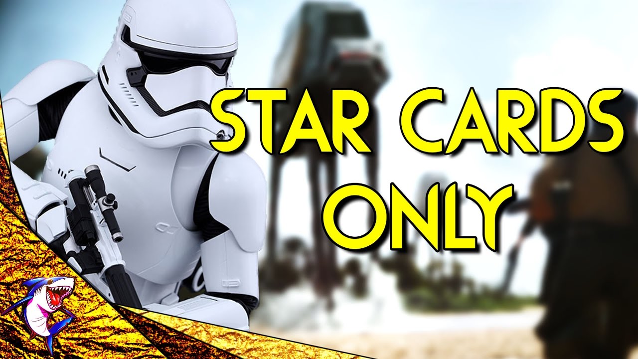 STAR CARDS CHALLENGE! | Star Wars Battlefront (Gameplay)