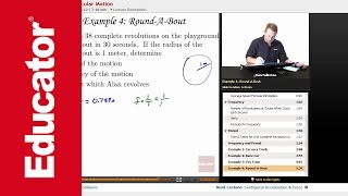 Circular Motion Example | AP Physics 1 & 2