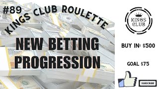 NEW BETTING PROGRESSION #casino #roulettestrategy #theroulettemaster #roulette