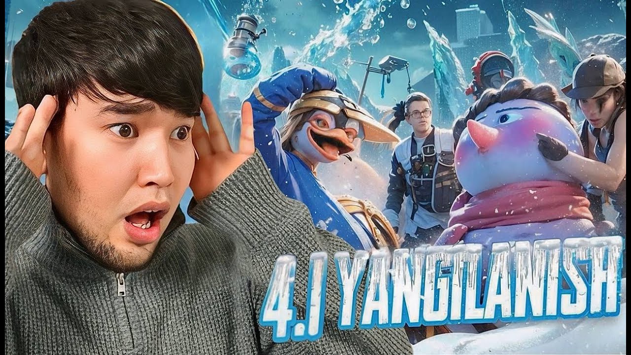 QISHKI SEZON KELDI 🥶 QIZIQARLI LOBBI QILAMIZ - PUBG MOBILE 4.1