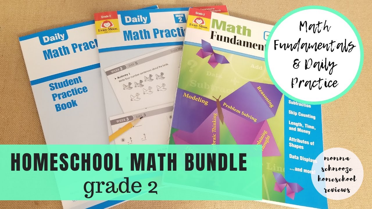 Evan Moor Homeschool Math Bundle MATH FUNDAMENTALS DAILY PRACTICE Evan moor homeschool math bundle math fundamentals daily practice