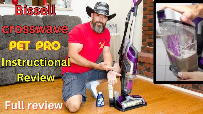 Bissell Crosswave Pet Pro IN DEPTH REVIEW & TESTS 2306a 