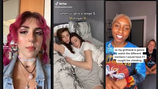 Lesbian tiktoks 🌈👩‍❤️‍💋‍👩