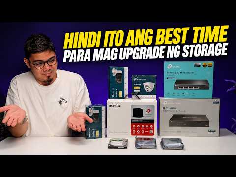 Ubos Na Storage Ko! Time for a NAS Upgrade + DIY Home Security Setup