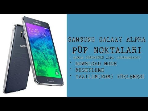 Samsung Galaxy Alpha Püf Noktaları