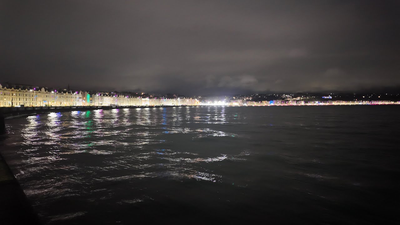 Tuesday night in Douglas Isle of Man 