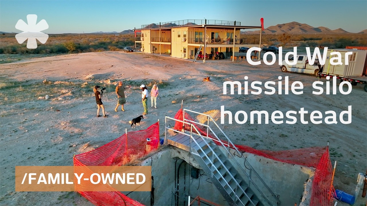 4-generation family builds container fourplex atop giant missile silo