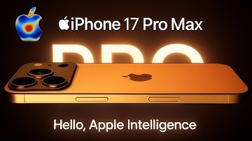 iPhone 17 Pro Max Trailer Official Look Design | Apple Event