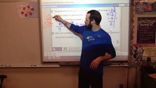 Lesson 7-11: Weights of State Birds (Multiplying and adding fractions)