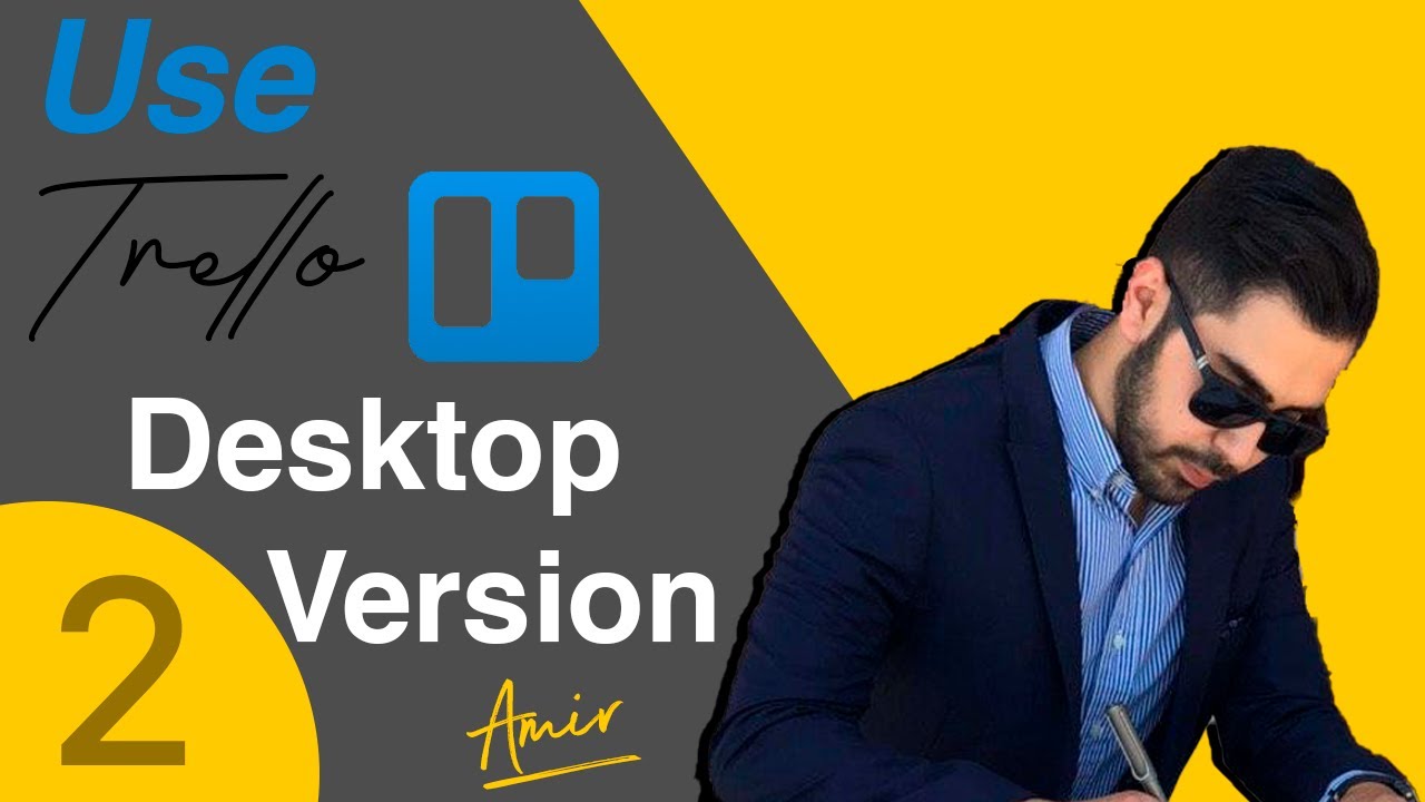 Boost your productivity / How to use Trello App-desktop version - YouTube