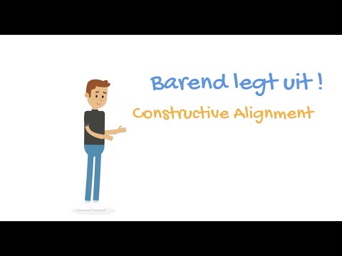 Constructive alignment - Barend explains