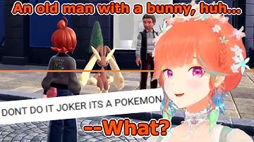 Kiara sees a man and his Lopunny... (Pokémon LEGENDS Z-A)  [Hololive/clip]