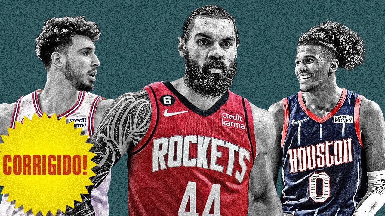 Steven Adam Rockets Rookie Vs. Now **CORRIGIDO** HOUSTON ROCKETS Faz MUDANÇAS!!! 🚀| STEVEN ADAMS É A Nova ...