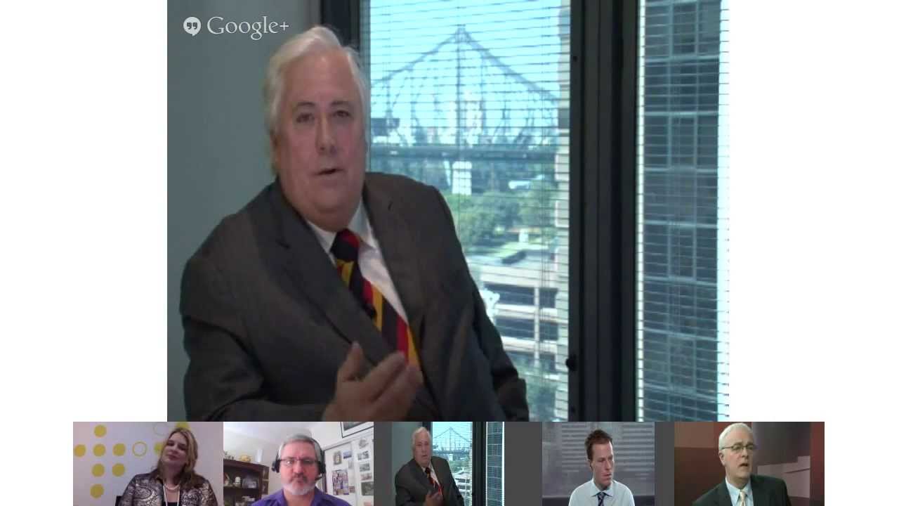 Election Hangout On Air with Clive Palmer