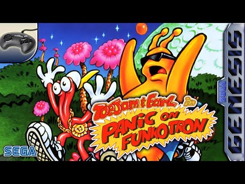 Longplay of ToeJam & Earl in Panic on Funkotron