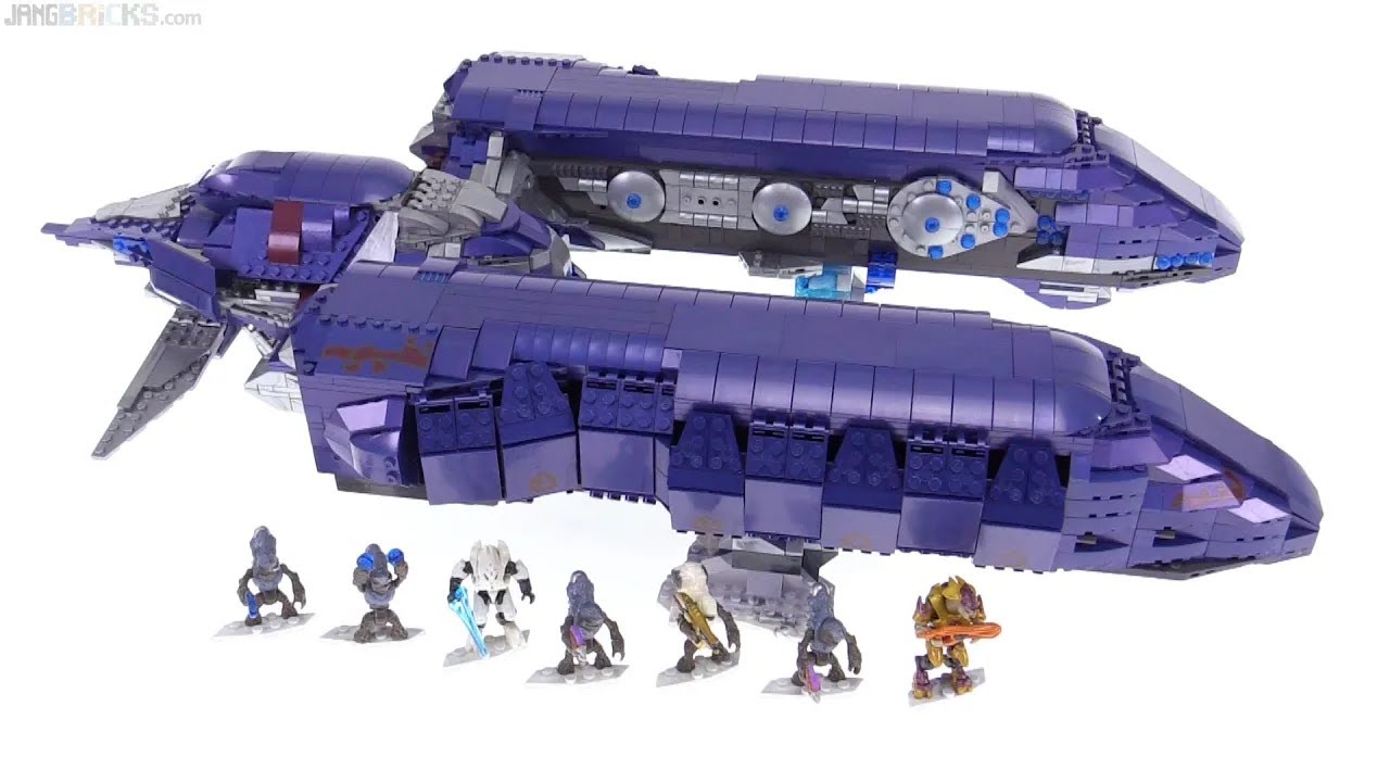Mega Bloks Halo Covenant Spirit Dropship review! 20160824