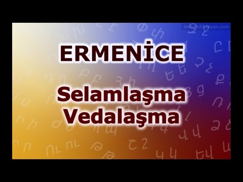 Video: Ermenice Konuşmayı öğrenmek Nasıl