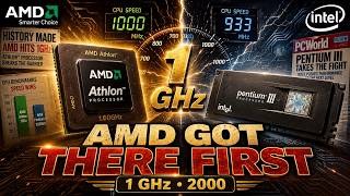 AMD Athlon vs Intel Pentium III — The 1GHz Race That Changed the CPU War