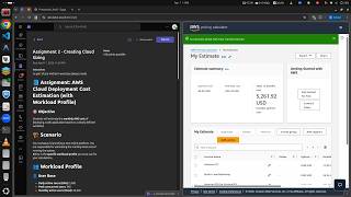 Famous Assignment 2 - Estimating Monthly AWS Cost (with Workload Profile) Net Worth