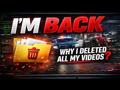 Why I Deleted All My Videos (I’m Back) - YouTube