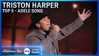 Adele Songbook: Triston Harper Covers 'Easy On Me' - American Idol 2024