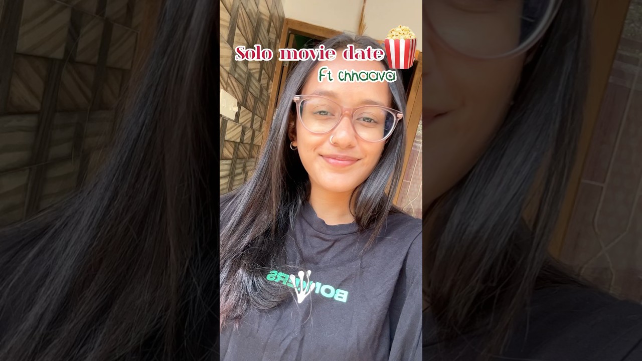 Solo movie date vlog🍿🎬