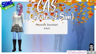 CREATING OLIVE HART!  THE SIMS MOBILE // CAS 