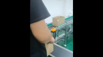 Chocolate and Sugar carton erector ,gravity case packer and box sealer