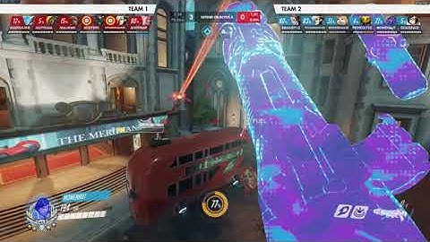 This is what 1 hour of Echo looks like (Overwatch 6V6 Comp Open Queue Echo Kings Row 2020-04-15)
