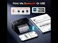 TATTMUSE 4x6 Bluetooth Thermal Label Printer Review : Fast Shipping Labels for Small Business