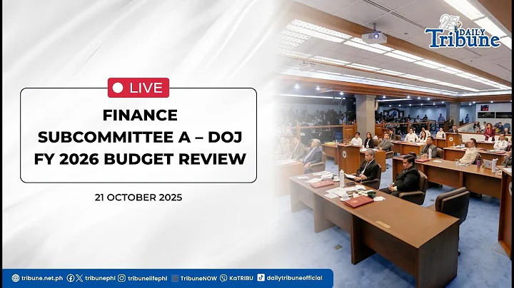 LIVE: Finance Subcommittee A – DOJ FY 2026 Budget Review