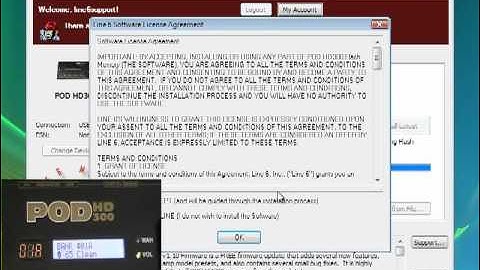 POD HD Flash Memory Update