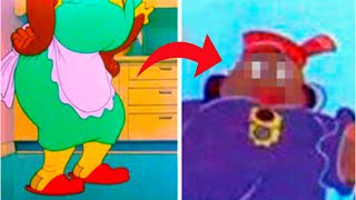 5 Cartoon Characters Who Secretly Revealed Their Faces! | Trend Dive