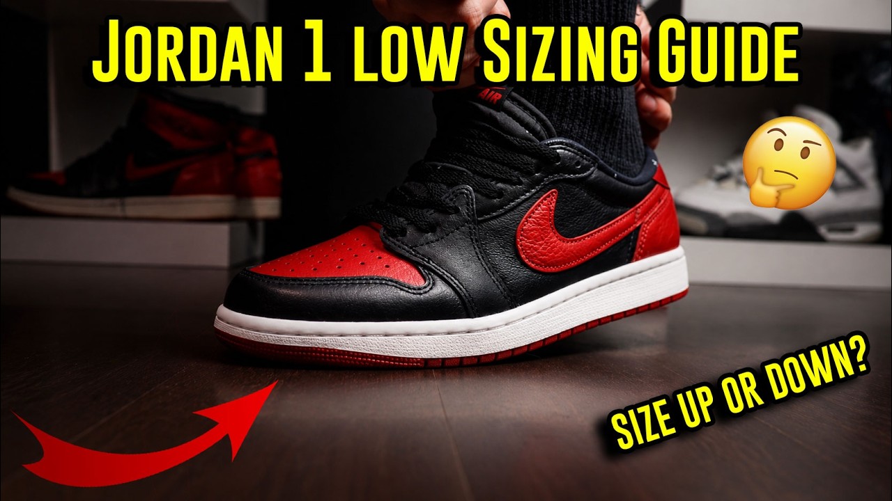 AirJordan1”Better with Time”US8(26cm) How to Size Jordan 1 low (Ultimate Sizing Guide) - YouTube