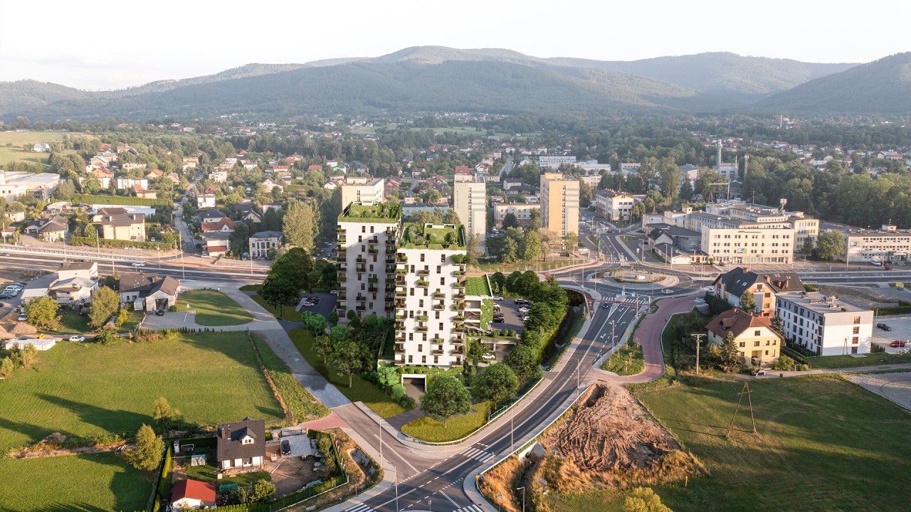 ZESPÓŁ BUDYNKÓW MIESZKALNYCH BIELSKO-BIAŁA UL. CIESZYŃSKA