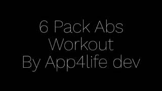 6 Pack Abs Workout App  by App4life dev screenshot 3