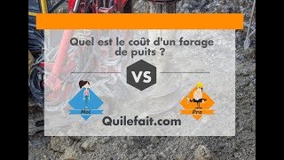 Quel est le prix d'un forage ?