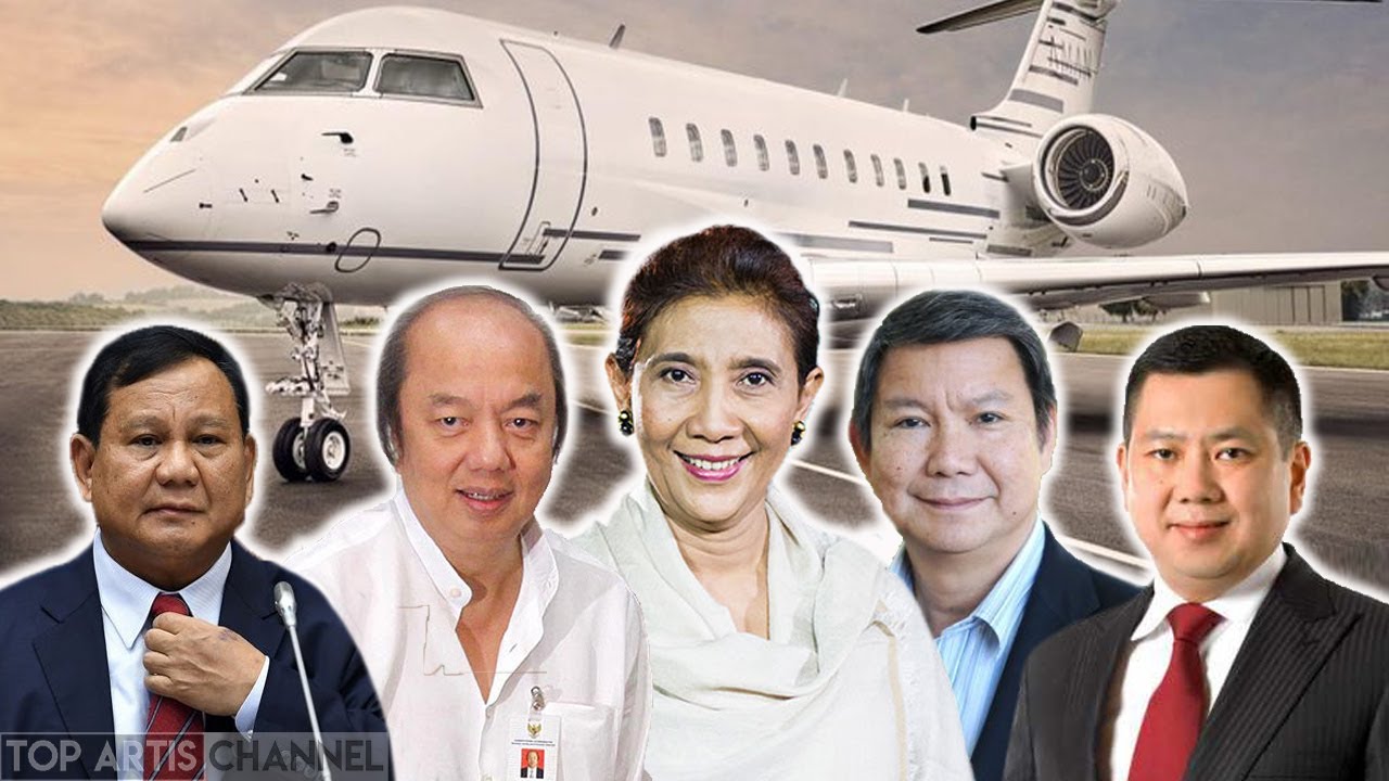 Tajir Melintir | Inilah 10 Orang Indonesia Yang Memiliki Pesawat Jet Pribadi