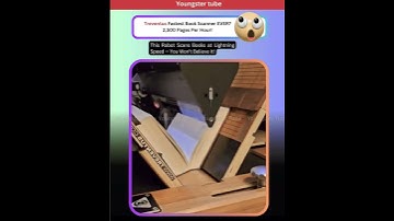 Meet Treventus Scanning Books Like It’s Magic: 2,500 Pages/Hour Robot! #shorts #viral #socialmedia