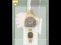 Titan Karishma Zing Quartz Analog Green Dial Gold Stainless Steel Strap Watch for Men - NT1644YM05